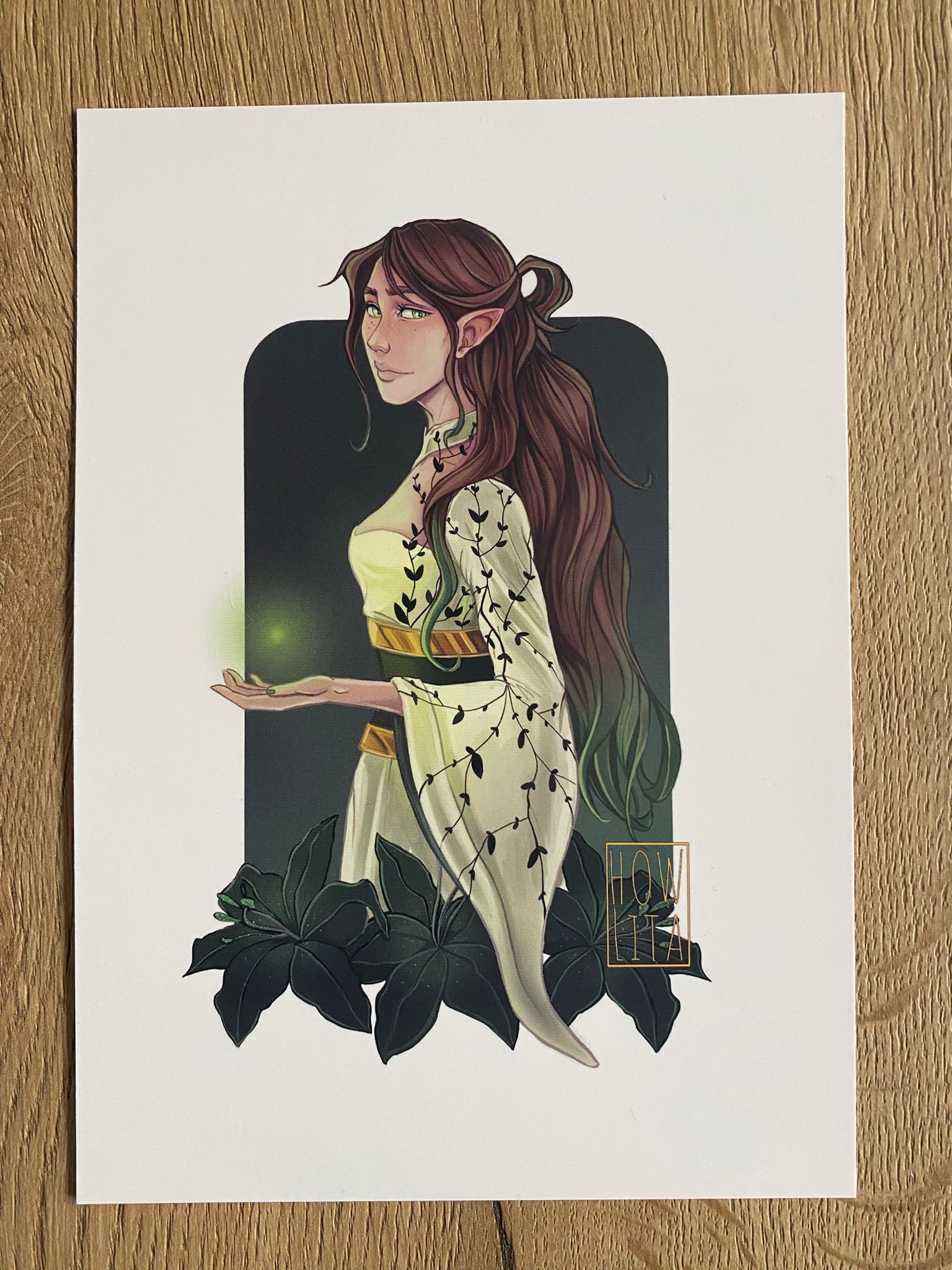 Necromancer elf print