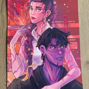 Rumi & Jinu kpop demon hunters print
