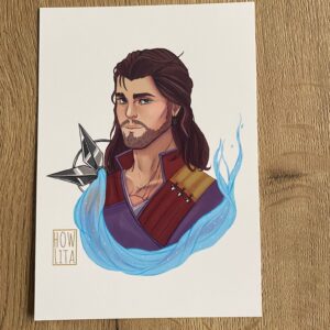 Gale Portret print