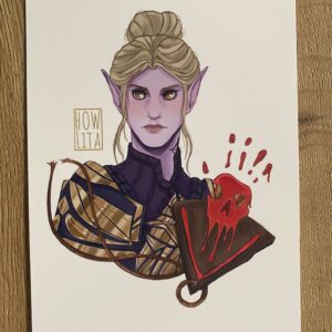 Minthara Portret print