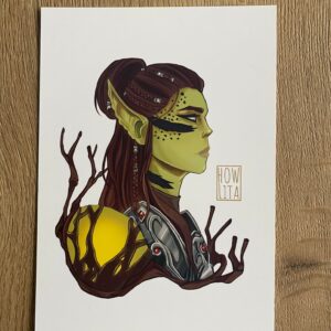Lae'zel Portret print
