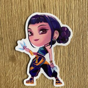 Chibi Zoey sticker