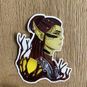 Lae'zel Portret sticker