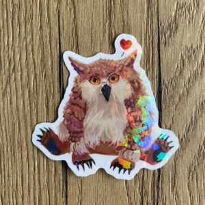 Owlbear sticker