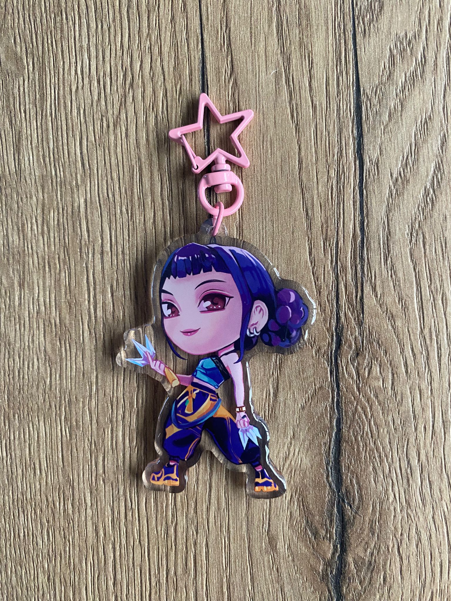 Chibi Zoey sleutelhanger