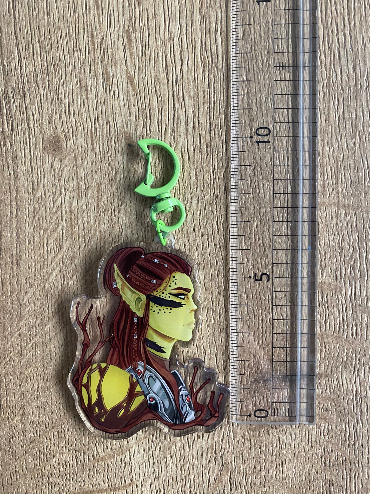 Lae'zel Portret sleutelhanger - Afbeelding 3