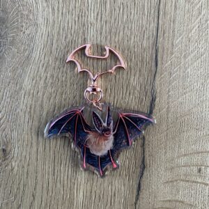 Vleermuis sleutelhanger